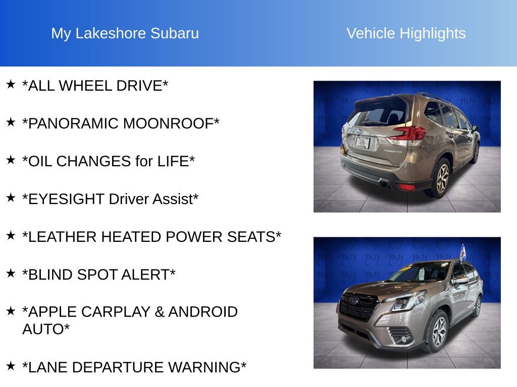 Certified 2023 Subaru Forester Premium image 6