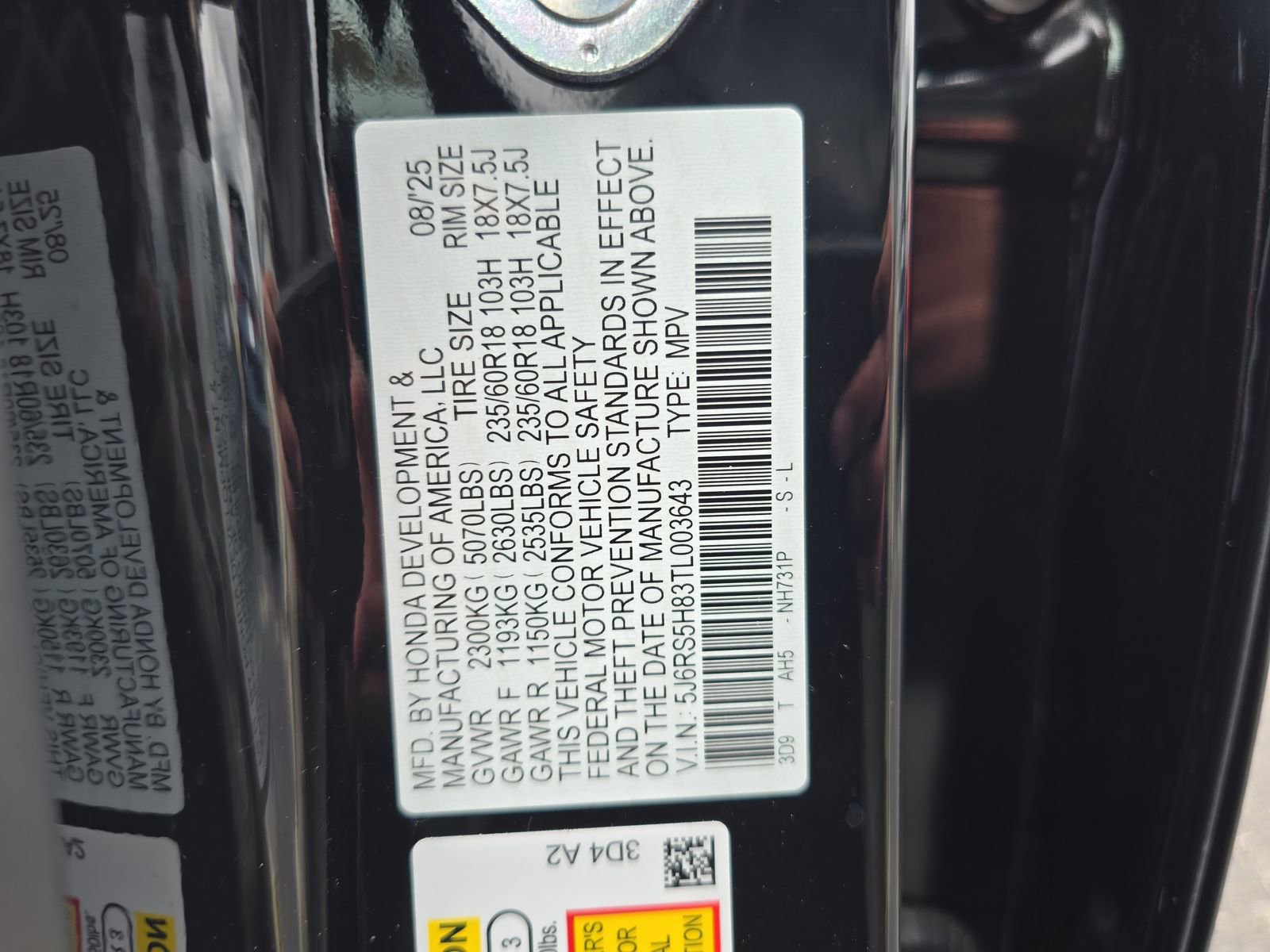 Certified 2026 Honda CR-V Sport-L image 32