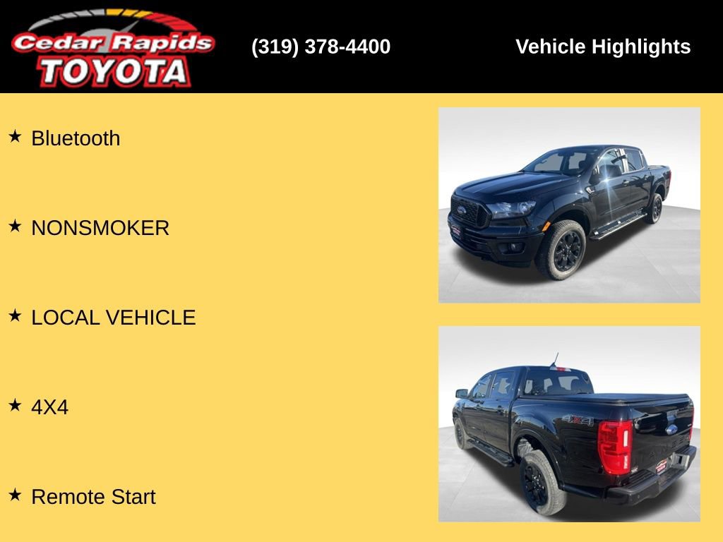 Used 2020 Ford Ranger XLT w/ Equipment Group 301A Mid image 15