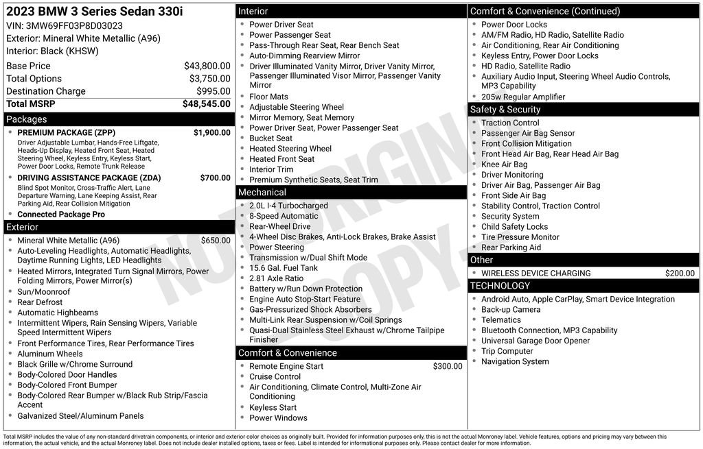 Used 2023 BMW 330i Sedan image 34