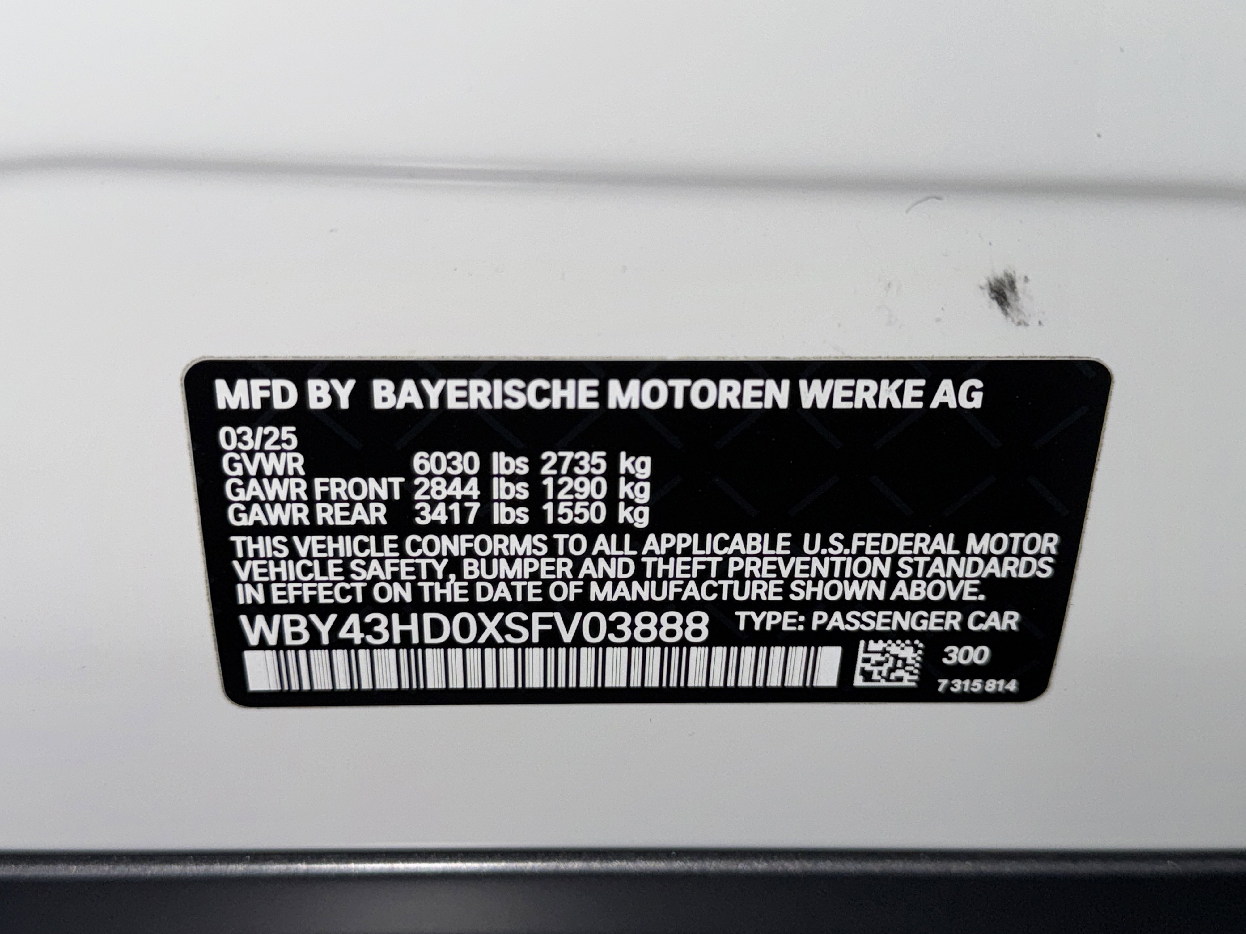 Certified 2025 BMW i4 xDrive40i w/ Parking Assistance Package AWD/4WD image 38