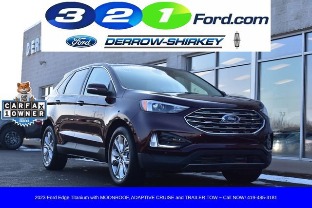 Used 2023 Ford Edge Titanium w/ Class II Trailer Tow Package image 1