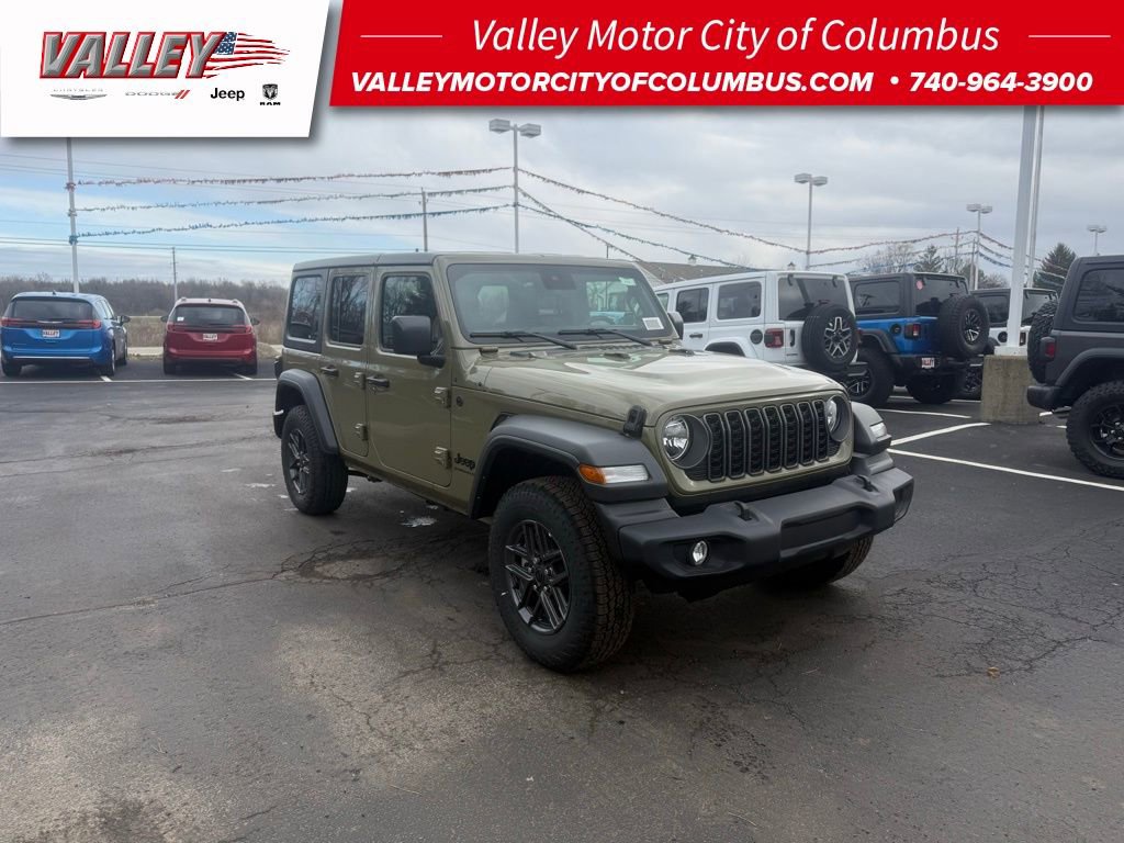 New 2025 Jeep Wrangler Sport S