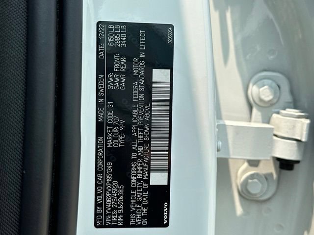 Certified 2023 Volvo XC90 B6 Core w/ Climate Package AWD/4WD image 33