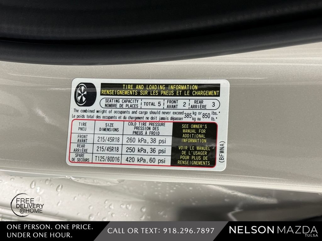 New 2026 MAZDA MAZDA3 2.5 Turbo Sedan w/Premium Plus AWD/4WD image 53