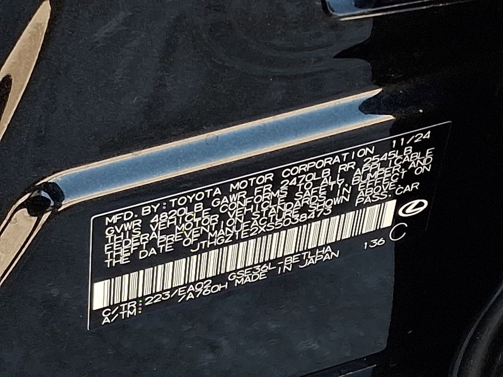 Used 2025 Lexus IS 350 F Sport w/ Navigation Package image 28