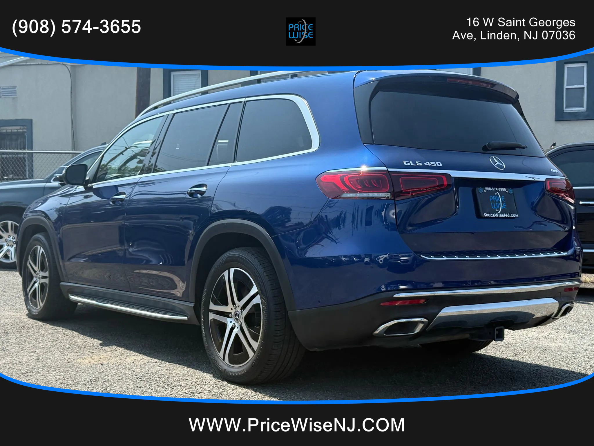 Used 2021 Mercedes-Benz GLS 450 4MATIC image 4