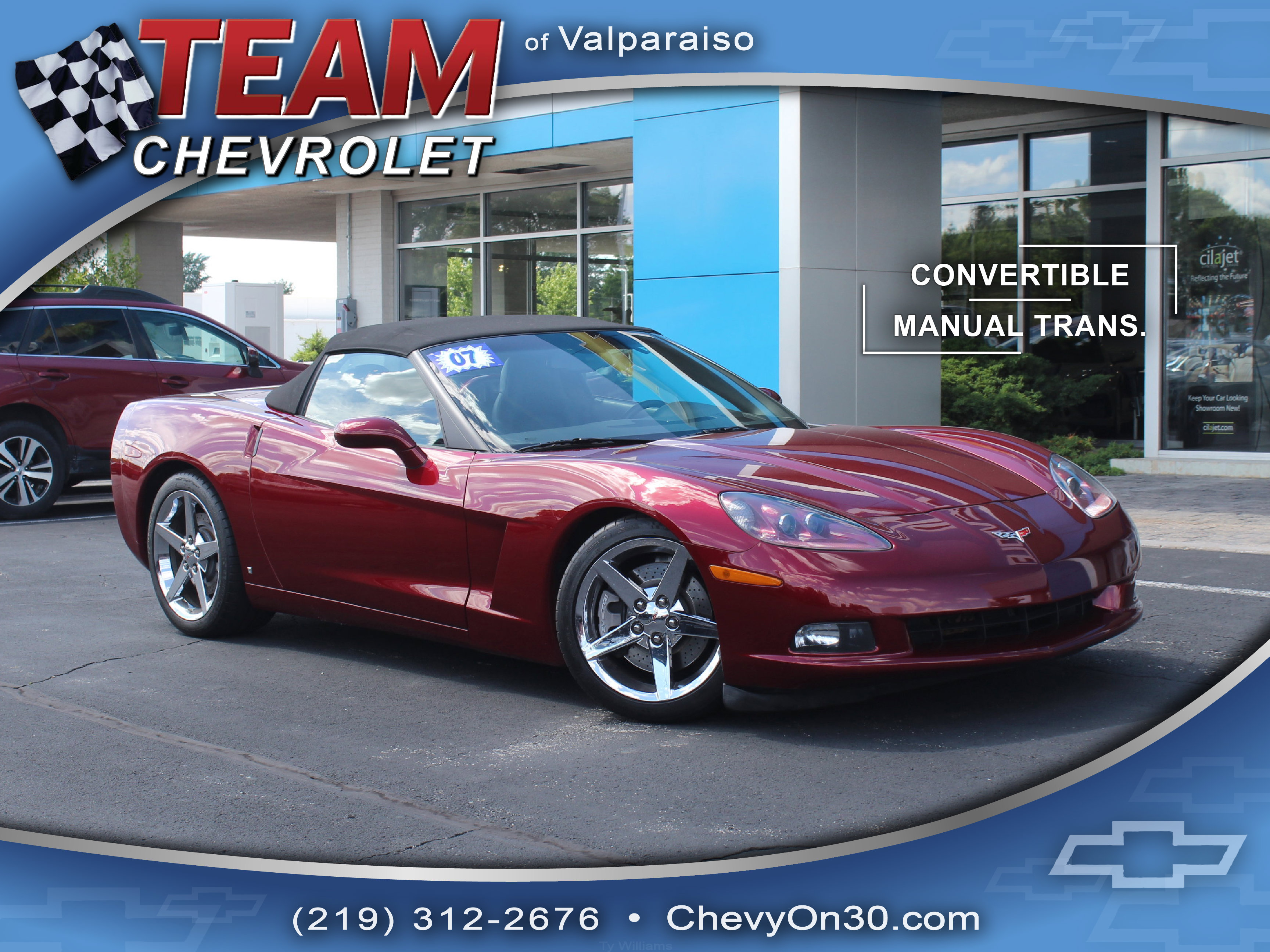 Used 2007 Chevrolet Corvette Convertible w/ Preferred Equipment Group RWD image 1