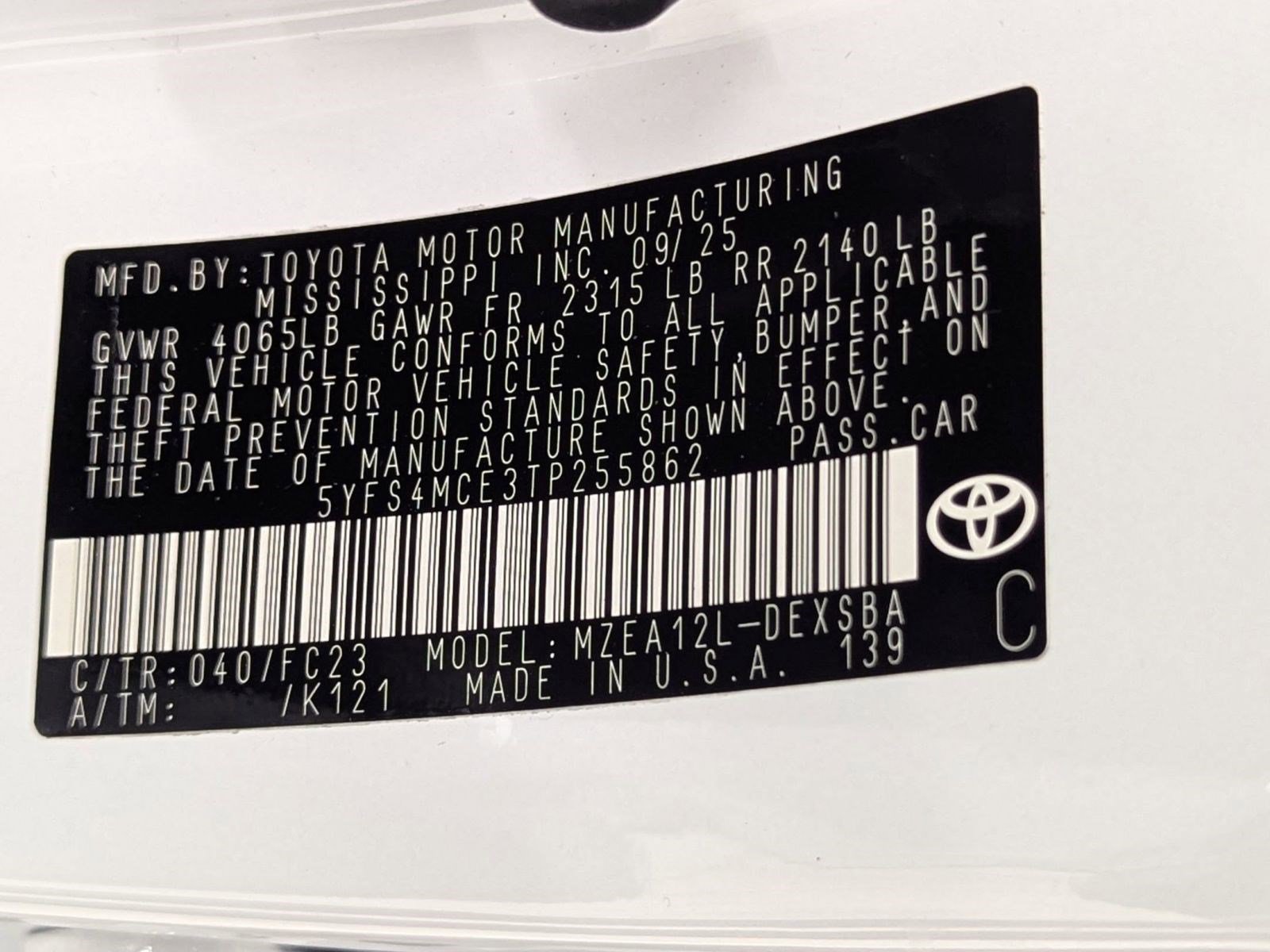 New 2026 Toyota Corolla SE image 16