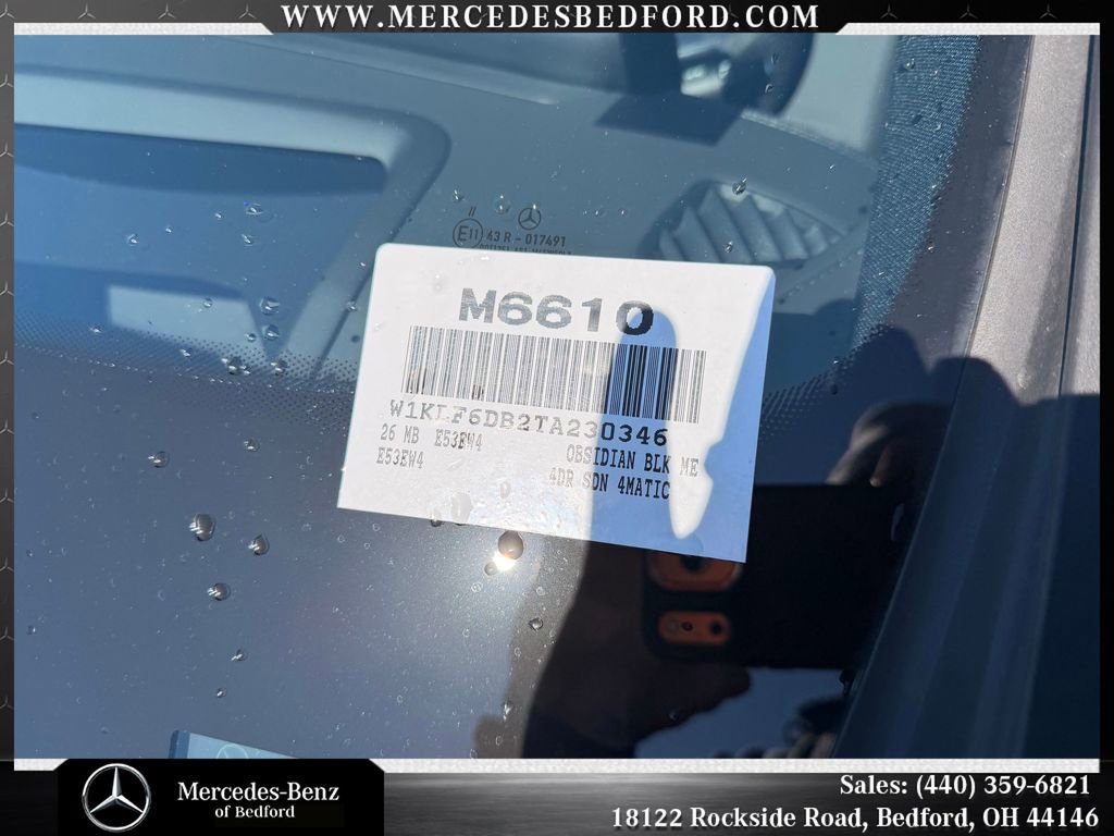 New 2026 Mercedes-Benz E 53 AMG e 4MATIC Sedan image 29