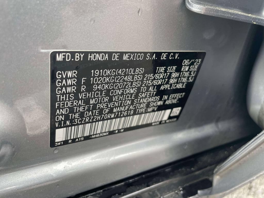 Used 2024 Honda HR-V EX-L image 18