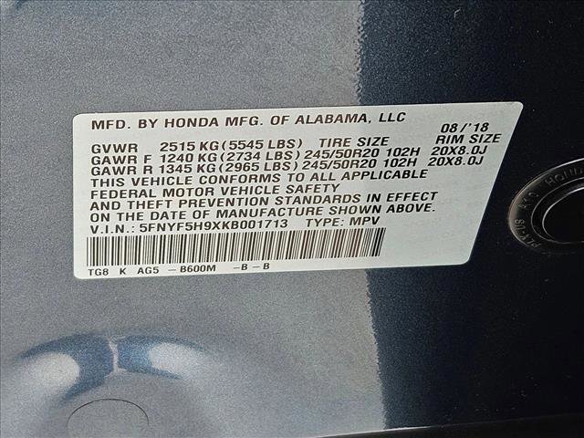 Used 2019 Honda Pilot Touring image 23