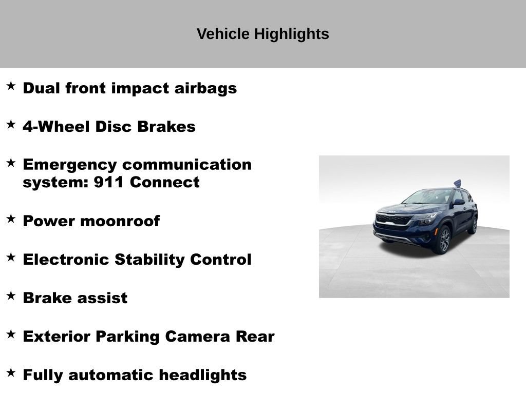 Certified 2023 Kia Seltos EX image 37