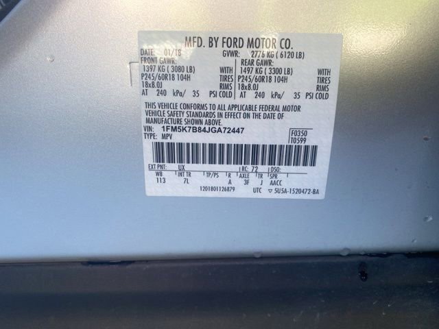 Used 2018 Ford Explorer FWD image 11