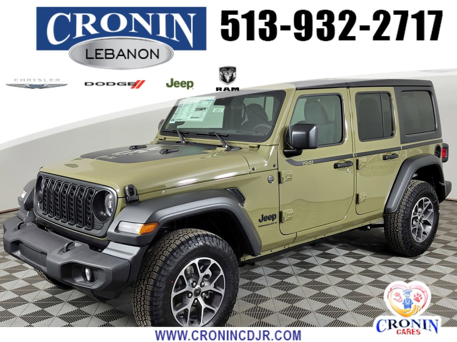 New 2025 Jeep Wrangler Sport S