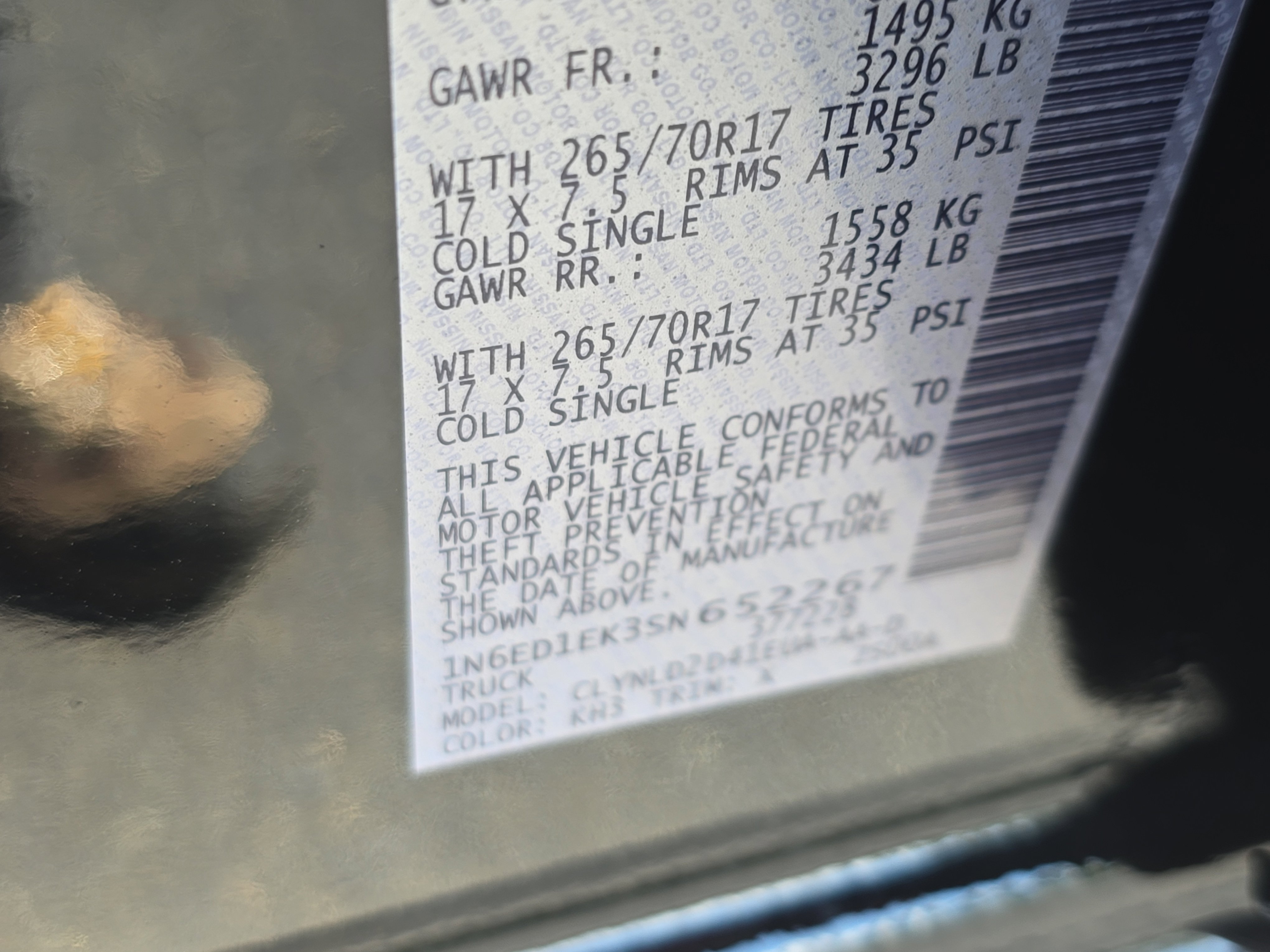 New 2025 Nissan Frontier PRO-4X w/ Interior Protection Package image 32