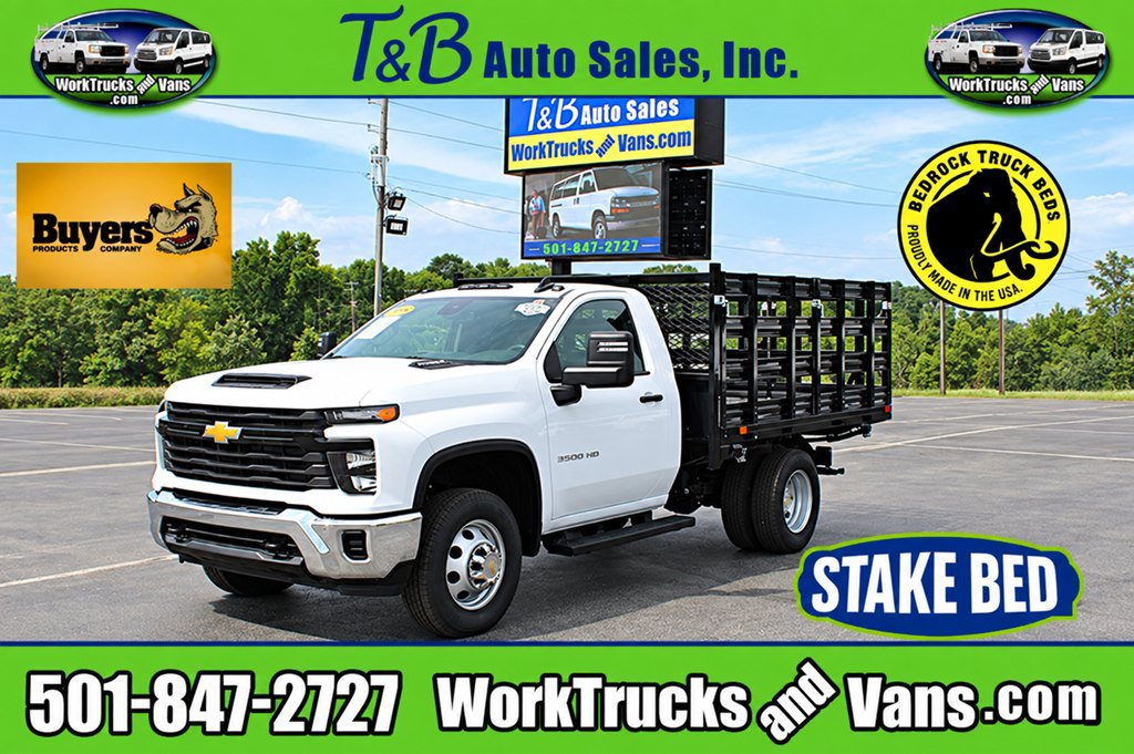 Used 2025 Chevrolet Silverado 3500 W/T w/ WT Convenience Package RWD image 1