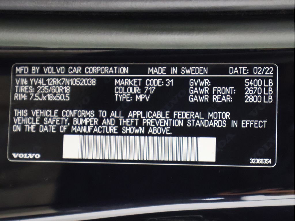 Used 2022 Volvo XC60 B5 Momentum AWD/4WD image 54