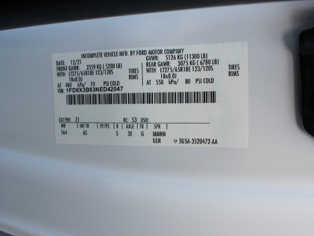 Used 2022 Ford F350 XL w/ STX Appearance Package image 39