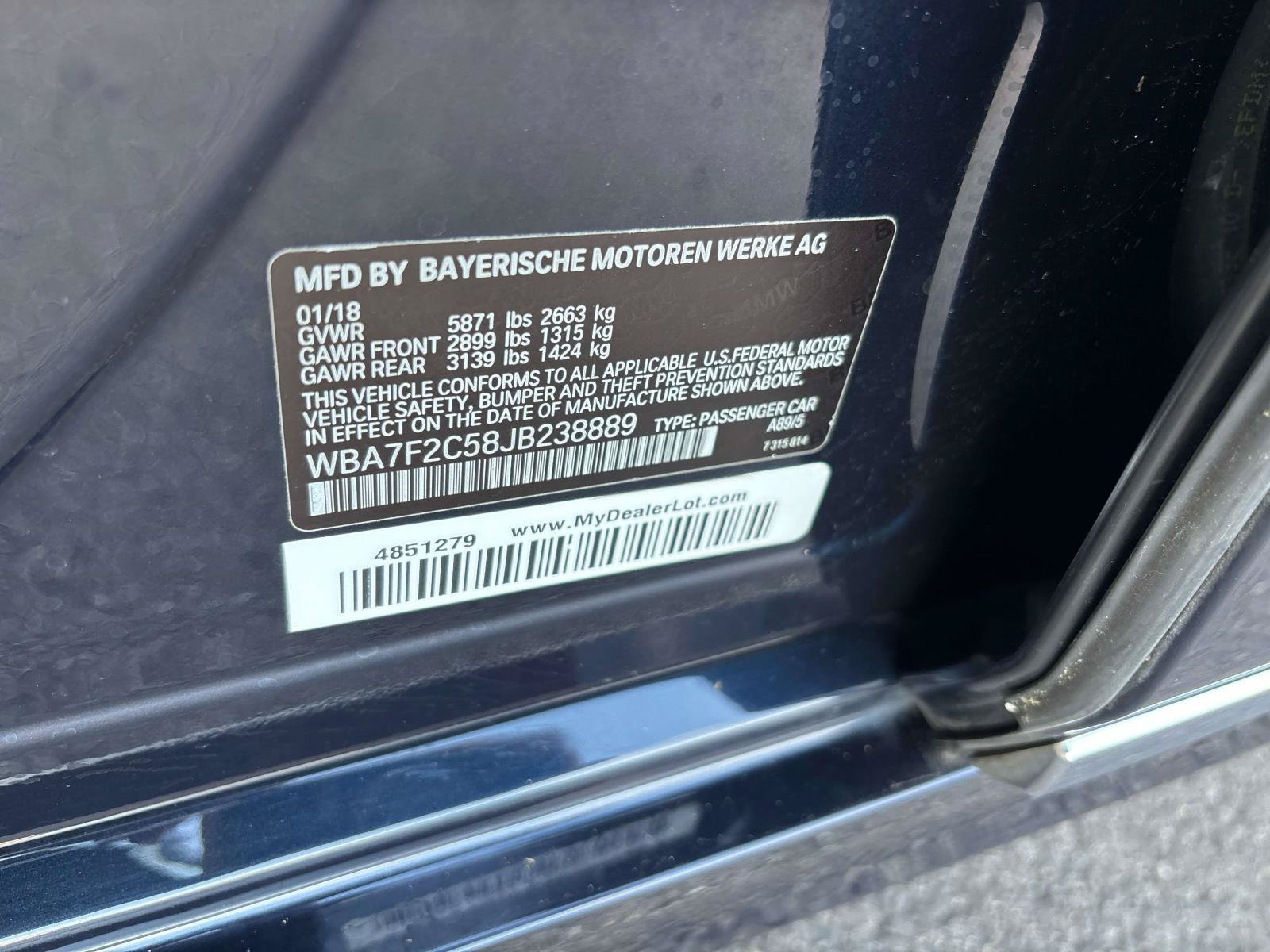 Used 2018 BMW 750i xDrive AWD/4WD image 32