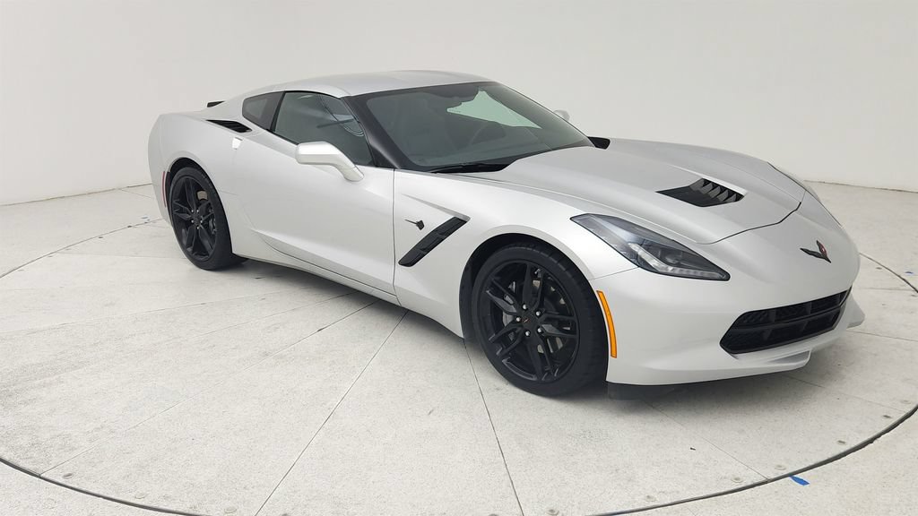 Certified 2019 Chevrolet Corvette Stingray Coupe w/ Carbon Flash Badge Package RWD image 1