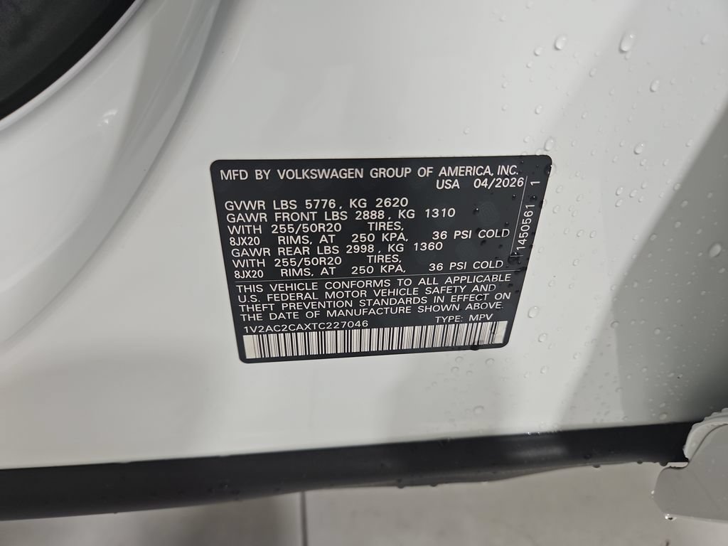 New 2026 Volkswagen Atlas Cross Sport SEL R-Line AWD/4WD image 26