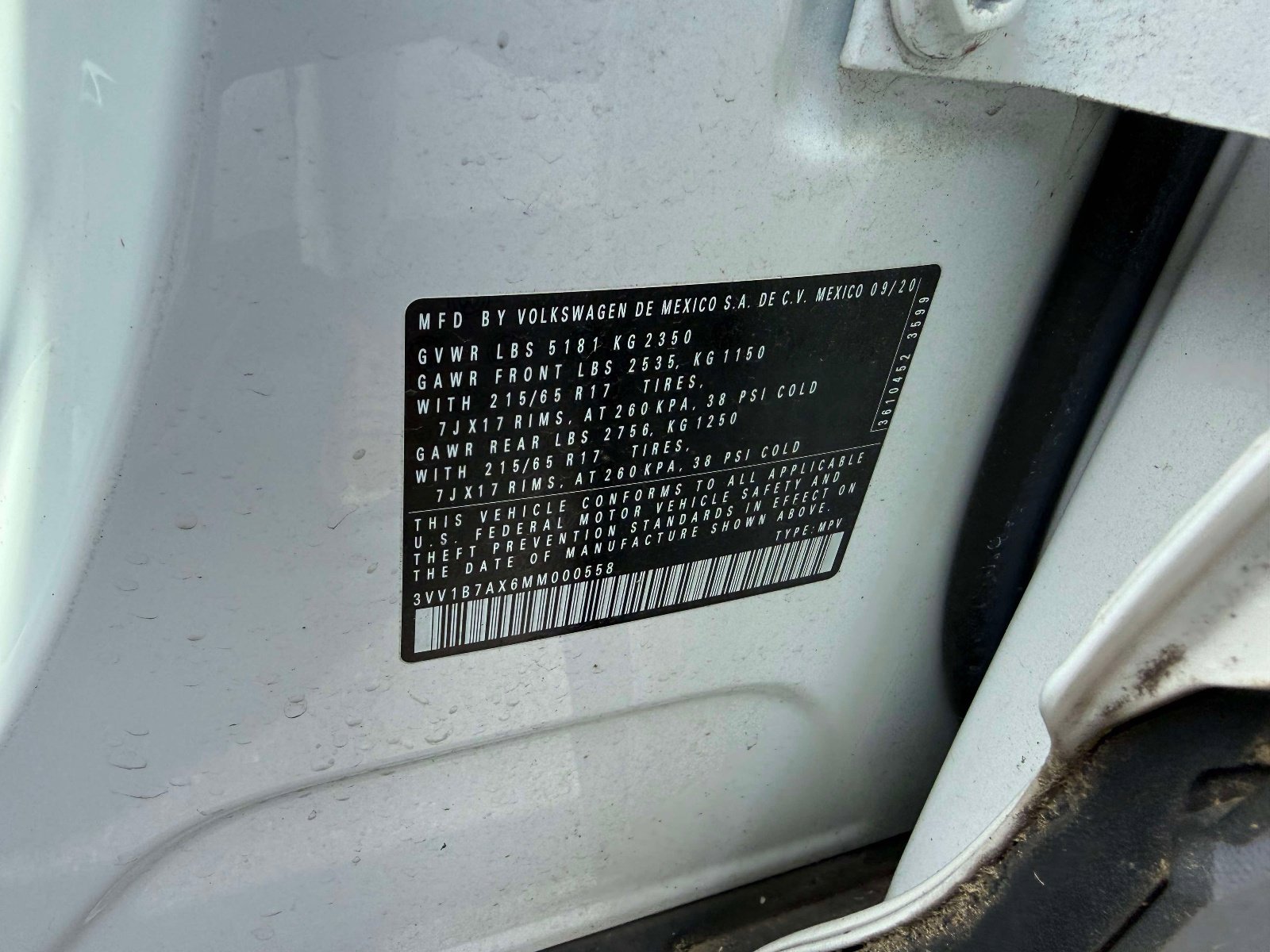 Used 2021 Volkswagen Tiguan S FWD image 9