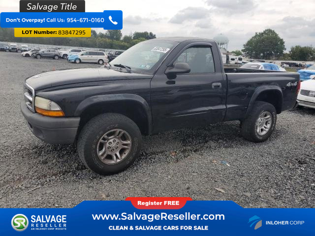 Used 2004 Dodge Dakota 4x4 Regular Cab w/ Tire & Handling Group