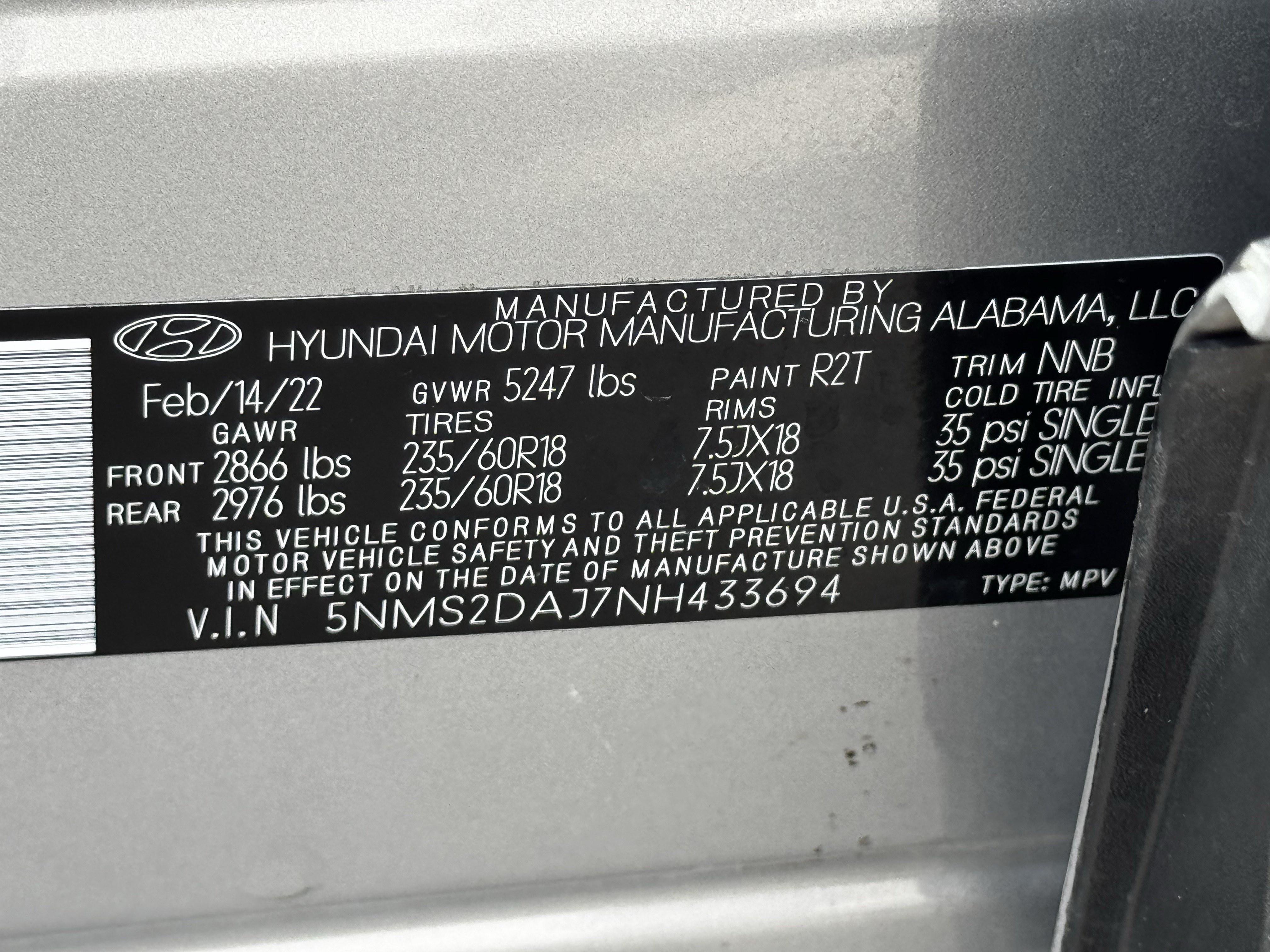 Used 2022 Hyundai Santa Fe SEL AWD/4WD image 32