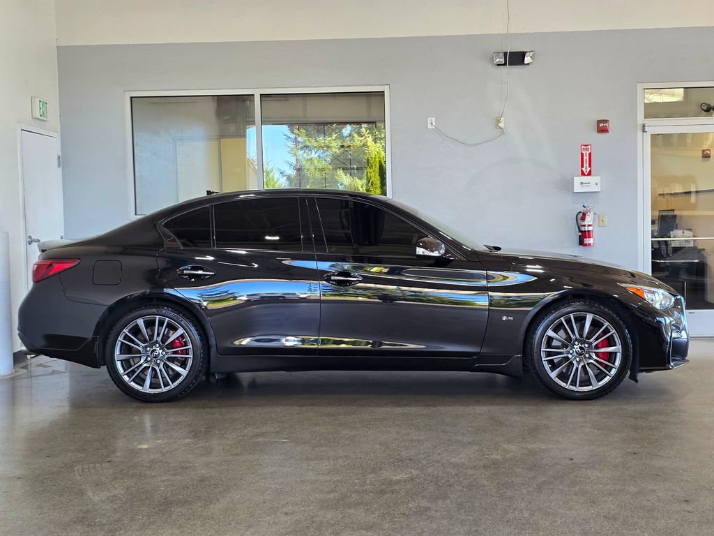 Used 2021 INFINITI Q50 Red Sport 400 AWD/4WD image 4