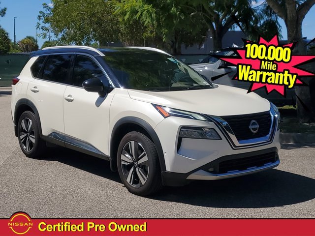 Certified 2022 Nissan Rogue Platinum w/ Head-Up Display Package