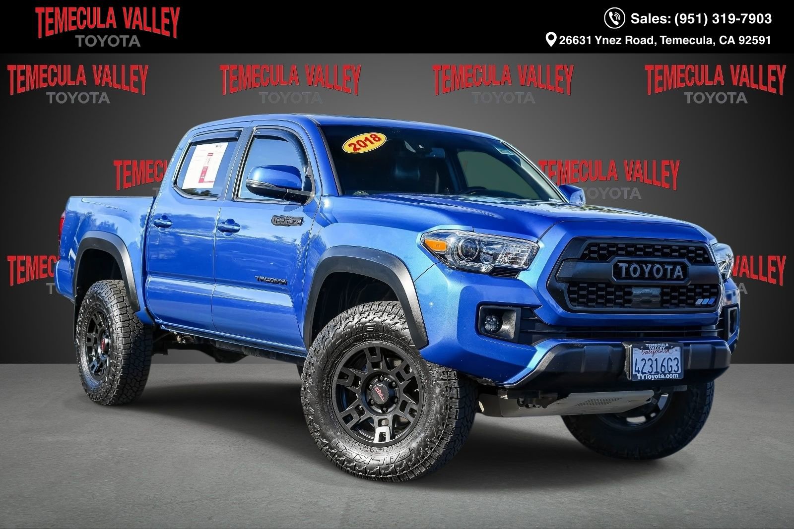 Used 2018 Toyota Tacoma TRD Off-Road w/ TRD Premium Off Road Package