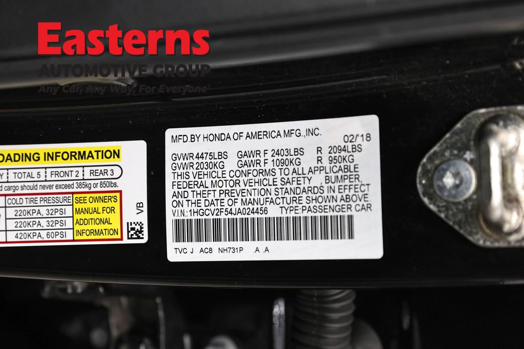 Used 2018 Honda Accord EX-L image 35