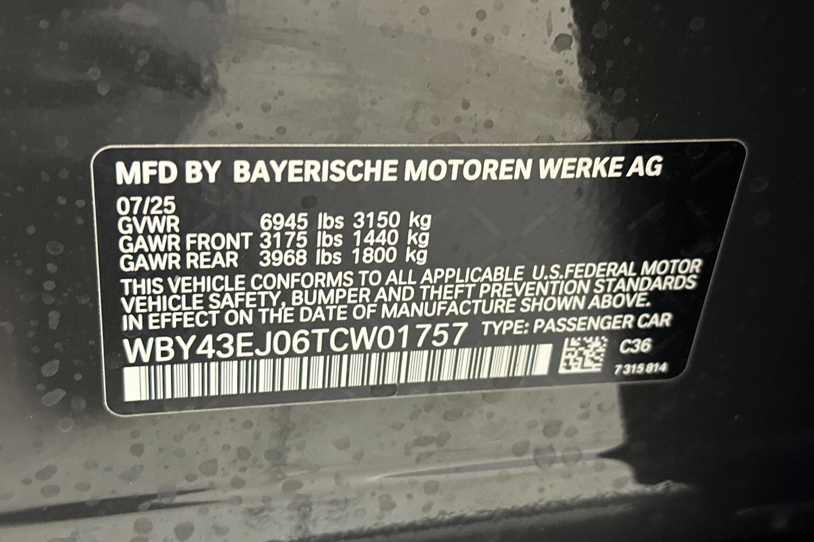 New 2026 BMW i7 eDrive50 w/ M Sport Package image 20