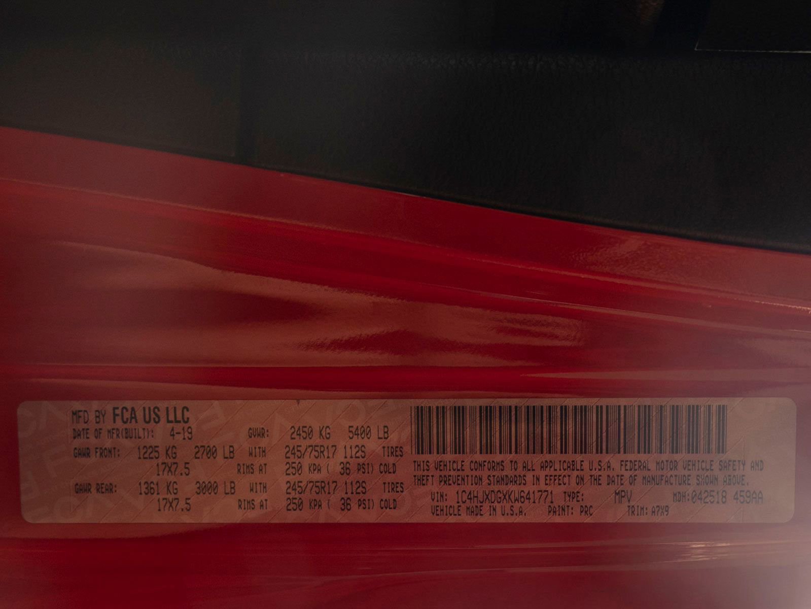 Used 2019 Jeep Wrangler Unlimited Sport image 31