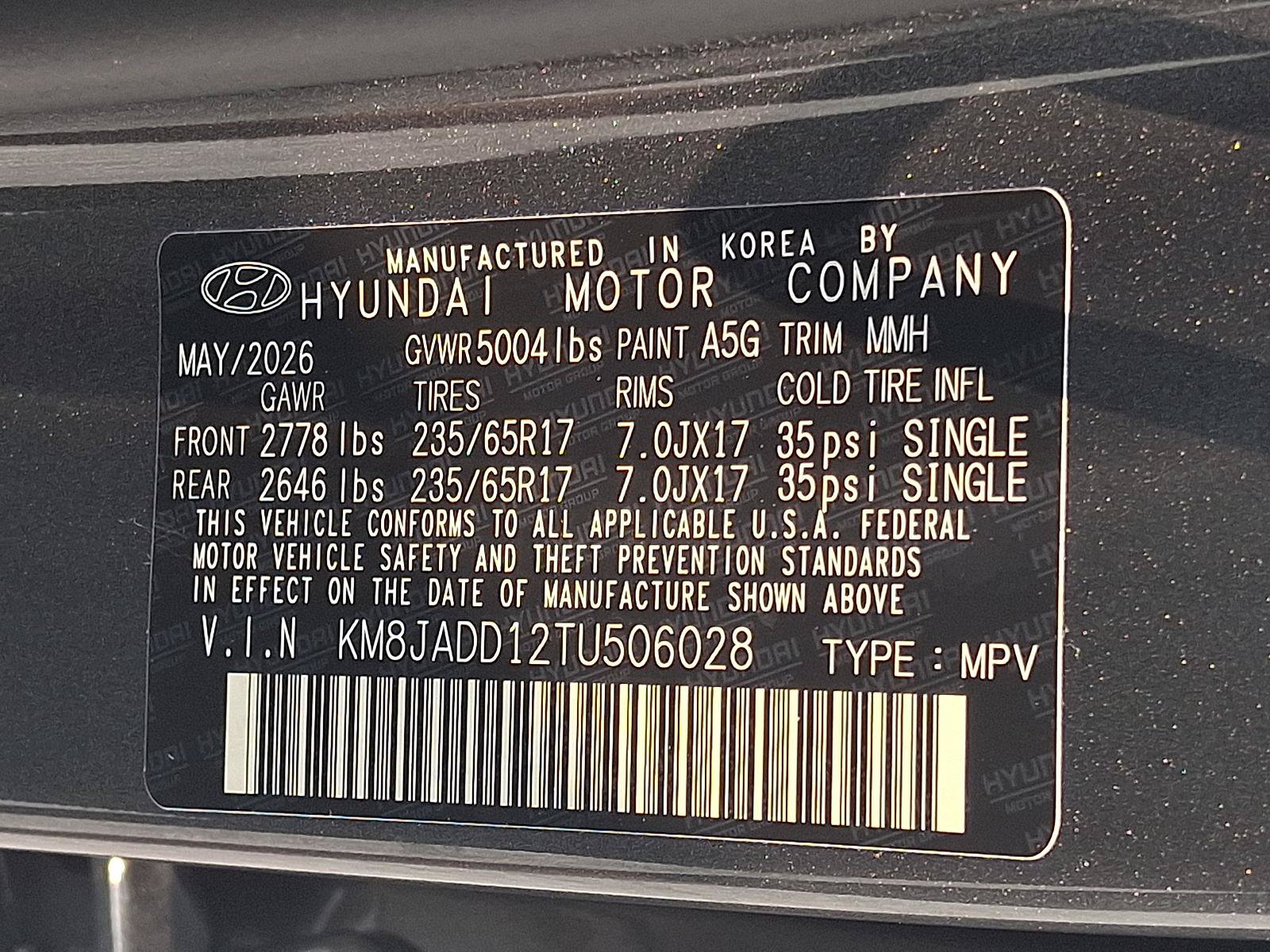 New 2026 Hyundai Tucson Blue SE AWD/4WD image 19