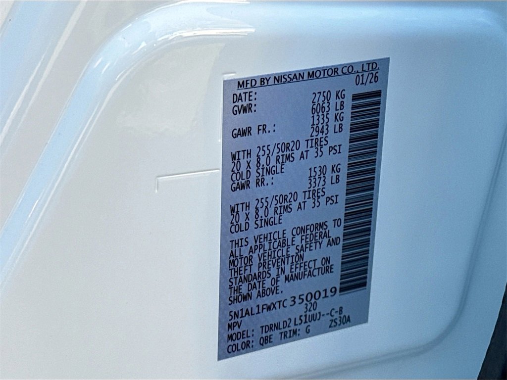 New 2026 INFINITI QX60 Sport w/ Dark Cargo Package image 35