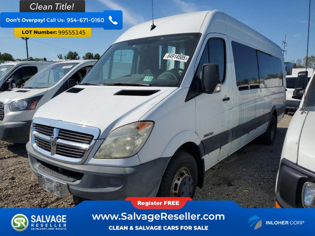 Used 2008 Dodge Sprinter 3500 w/ Window Group Iv Fixed Glass image 1