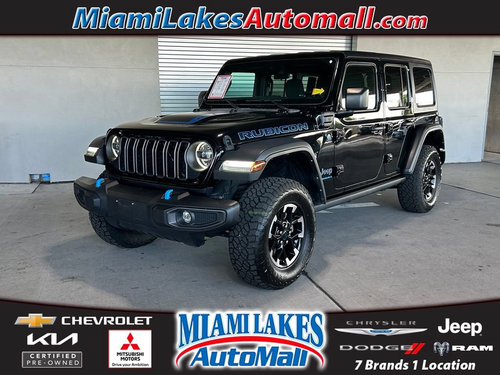 Used 2024 Jeep Wrangler Unlimited Rubicon 4xe