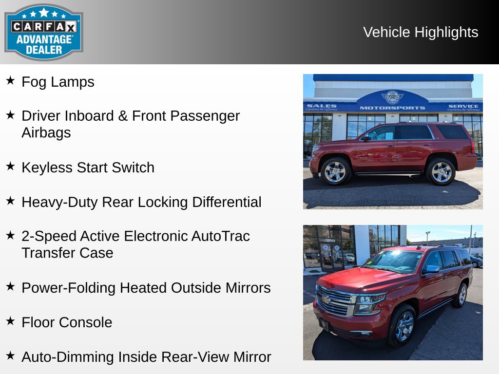 Used 2015 Chevrolet Tahoe LTZ AWD/4WD image 12