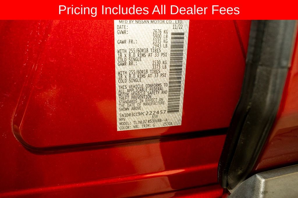 Used 2023 Nissan Pathfinder SL AWD/4WD image 23