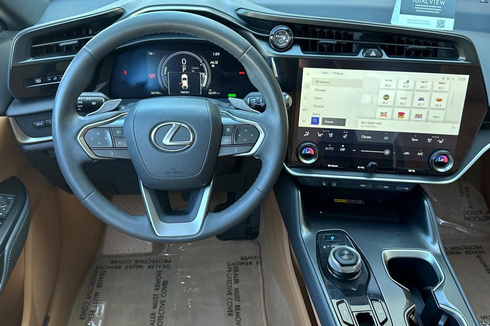 Certified 2023 Lexus RZ 450e Premium w/ Technology Package image 28