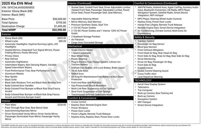 New 2025 Kia EV6 Wind image 5