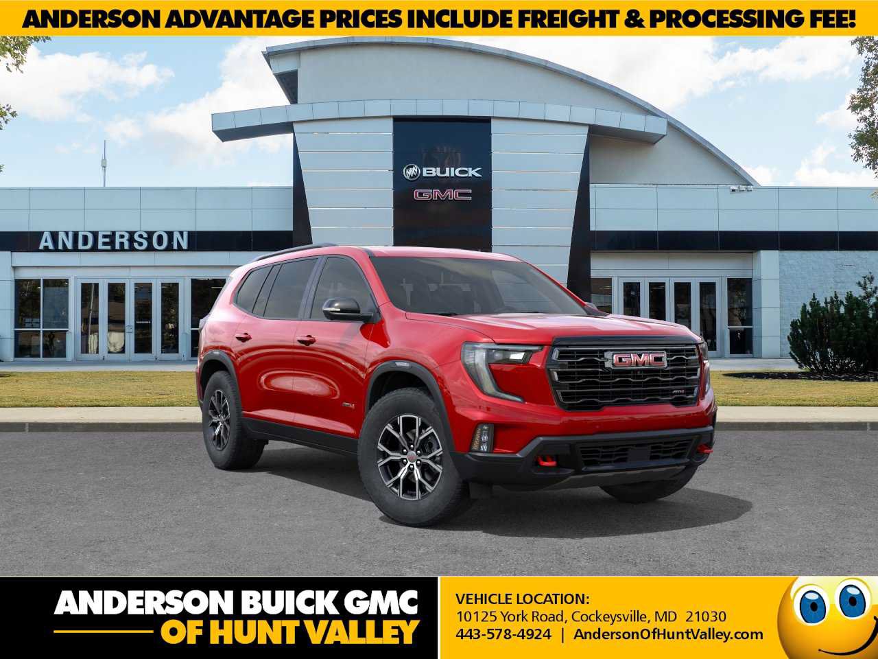 New 2026 GMC Acadia AT4 w/ Luxury Package AWD/4WD image 1