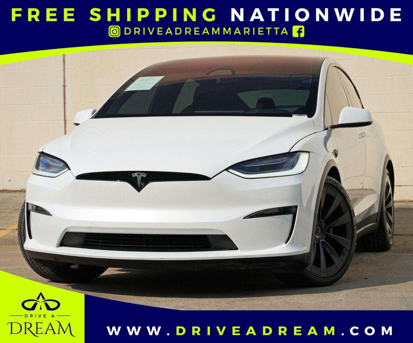 Used 2022 Tesla Model X Plaid AWD/4WD image 1
