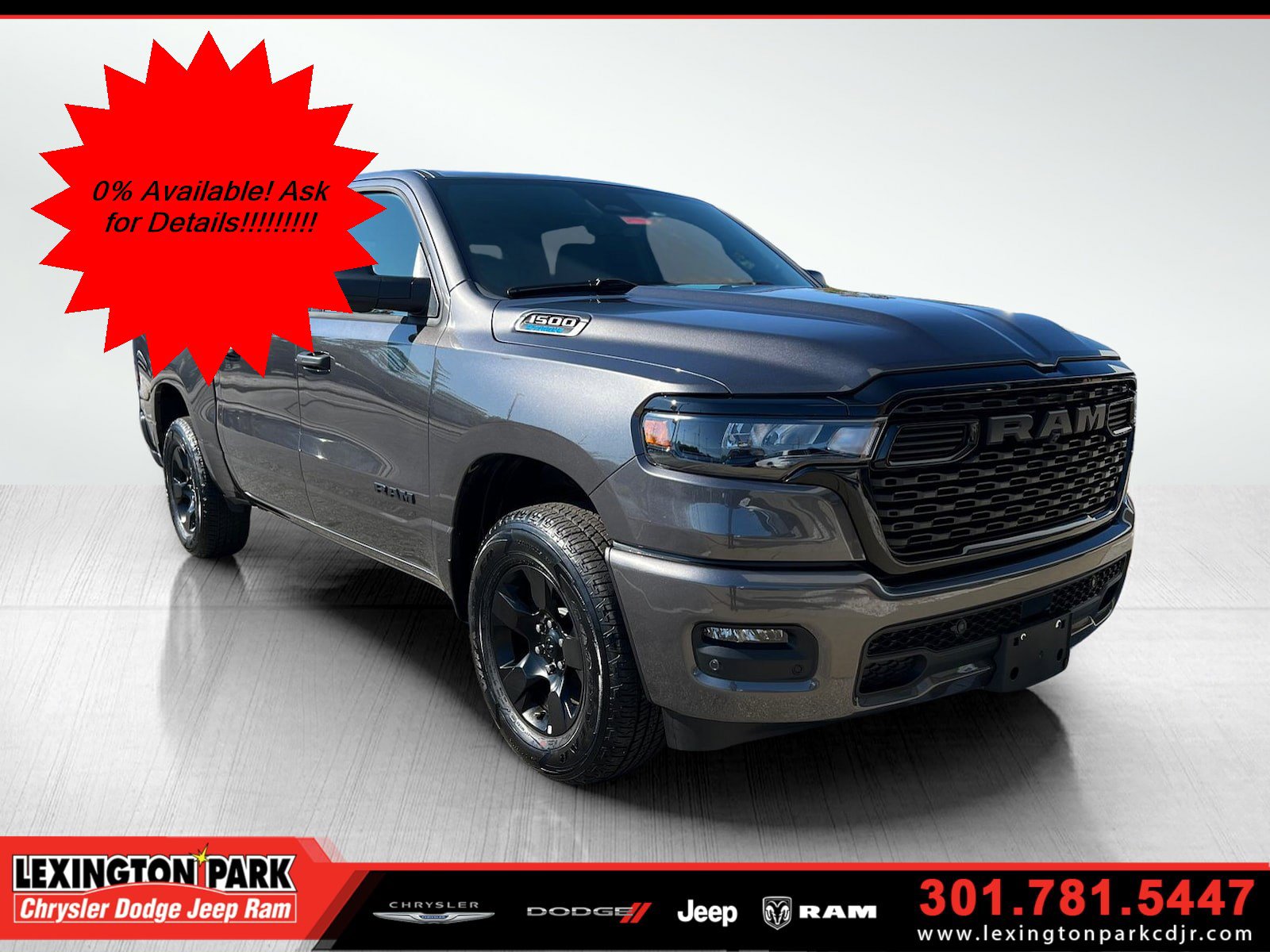 New 2025 RAM 1500 Tradesman w/ Night Edition