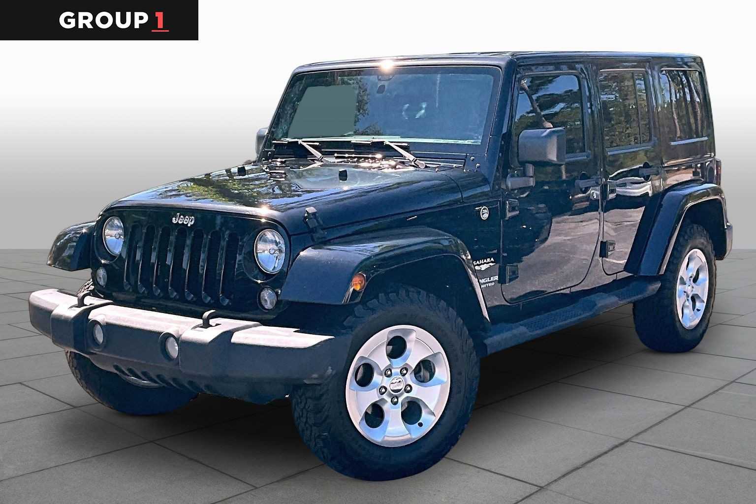 Used 2015 Jeep Wrangler Unlimited Sahara w/ Dual Top Group image 1