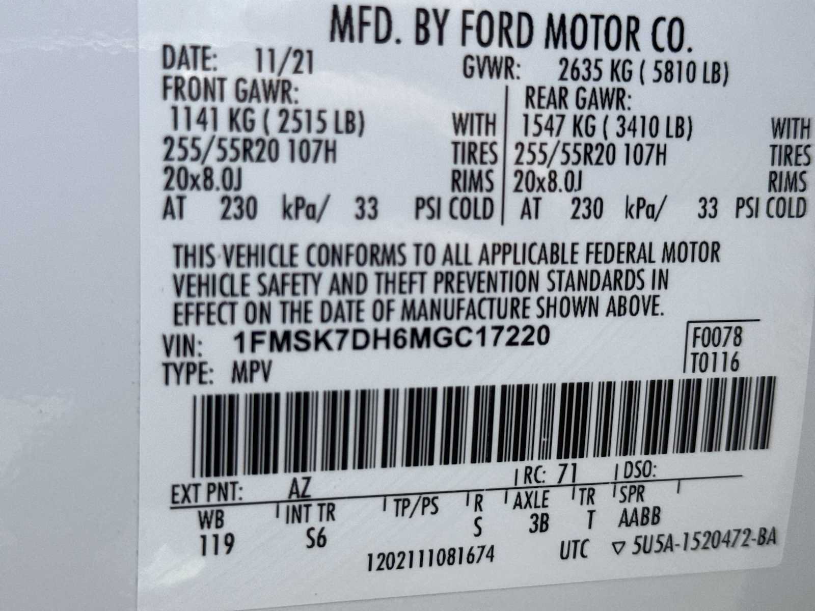Used 2021 Ford Explorer XLT w/ Equipment Group 202A RWD image 25