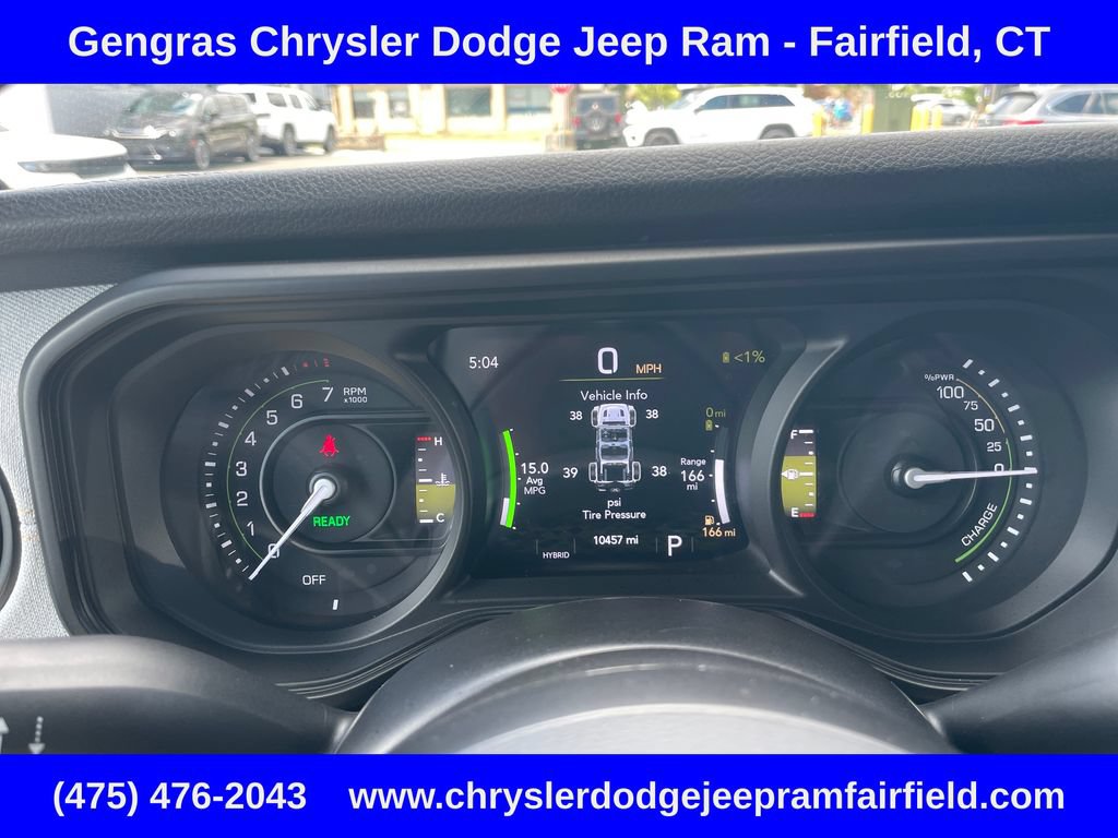 Certified 2025 Jeep Wrangler Unlimited Sport S 4xe AWD/4WD image 57