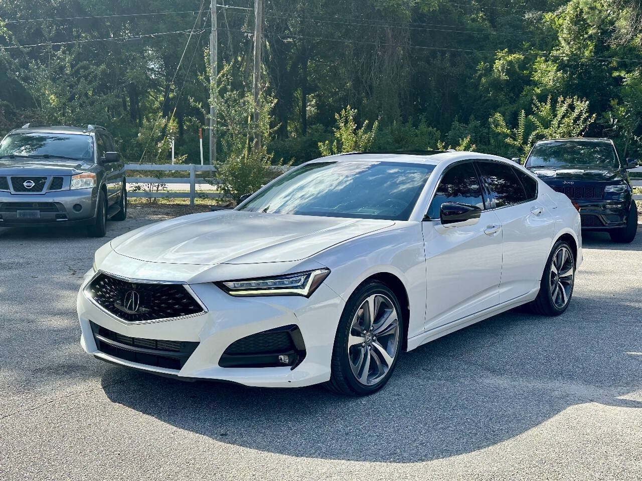 Used 2022 Acura TLX w/ Advance Package AWD/4WD image 3